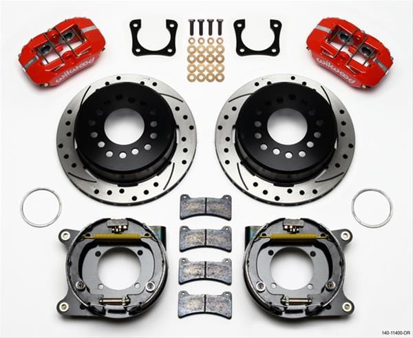Wilwood Disc Brakes Wilwood Forged DynaPro Low-Profile Rear Parking Brake Kits 140-11400-DR Autofit