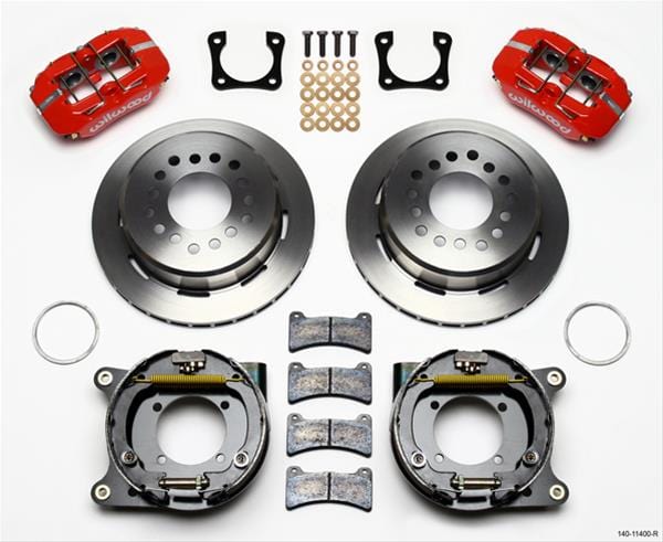 Wilwood Disc Brakes Wilwood Forged DynaPro Low-Profile Rear Parking Brake Kits 140-11400-R Autofit
