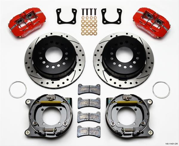 Wilwood Disc Brakes Wilwood Forged DynaPro Low-Profile Rear Parking Brake Kits 140-11401-DR Autofit