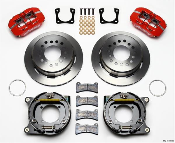 Wilwood Disc Brakes Wilwood Forged DynaPro Low-Profile Rear Parking Brake Kits 140-11401-R Autofit