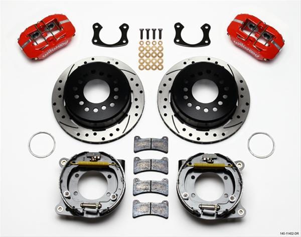 Wilwood Disc Brakes Wilwood Forged DynaPro Low-Profile Rear Parking Brake Kits 140-11402-DR Autofit