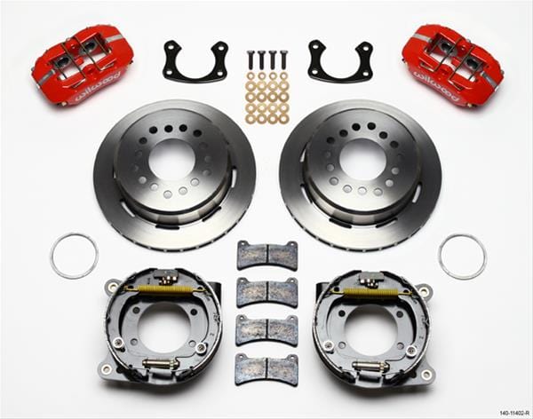 Wilwood Disc Brakes Wilwood Forged DynaPro Low-Profile Rear Parking Brake Kits 140-11402-R Autofit