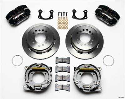 Wilwood Disc Brakes Wilwood Forged DynaPro Low-Profile Rear Parking Brake Kits 140-11403 Autofit