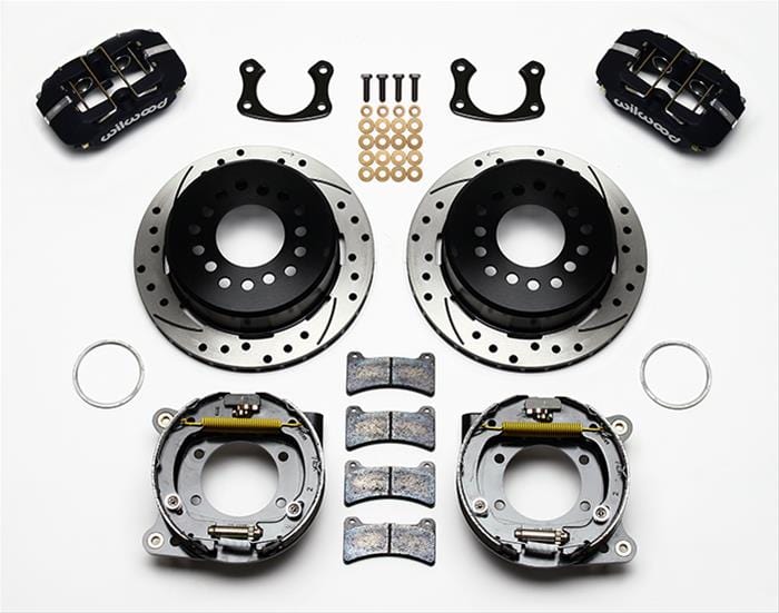 Wilwood Disc Brakes Wilwood Forged DynaPro Low-Profile Rear Parking Brake Kits 140-11403-DP Autofit