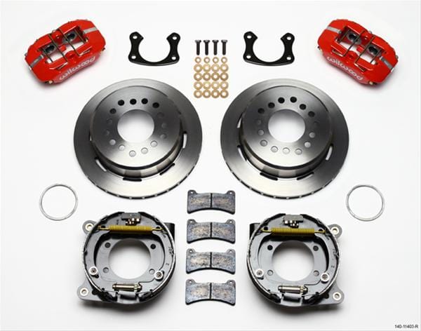 Wilwood Disc Brakes Wilwood Forged DynaPro Low-Profile Rear Parking Brake Kits 140-11403-R Autofit
