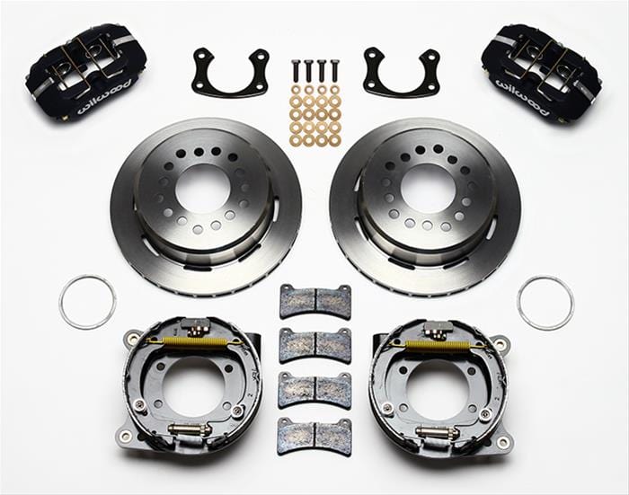 Wilwood Disc Brakes Wilwood Forged DynaPro Low-Profile Rear Parking Brake Kits 140-11404 Autofit