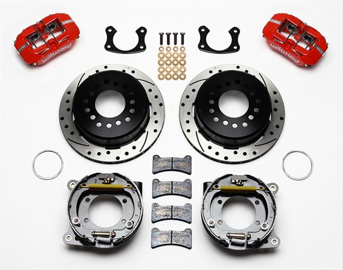 Wilwood Disc Brakes Wilwood Forged DynaPro Low-Profile Rear Parking Brake Kits 140-11404-DR Autofit