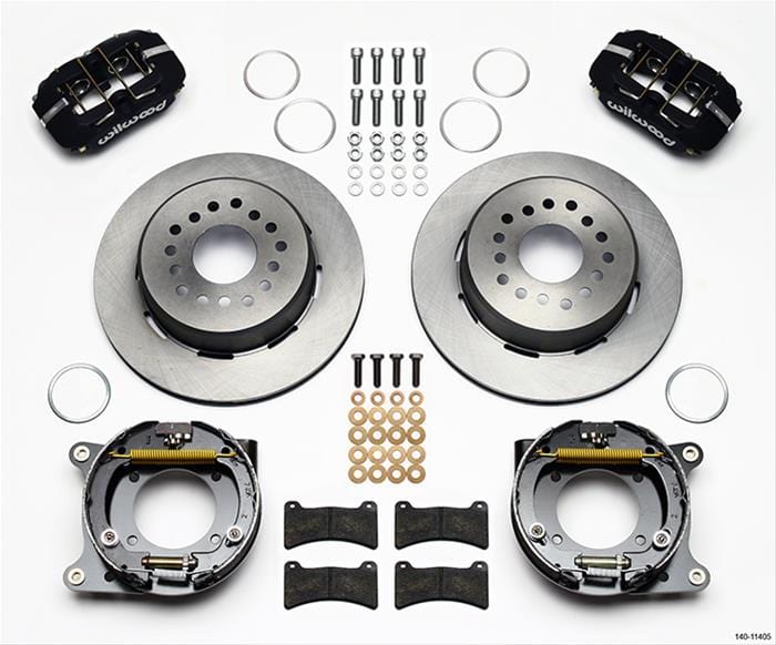 Wilwood Disc Brakes Wilwood Forged DynaPro Low-Profile Rear Parking Brake Kits 140-11405 Autofit