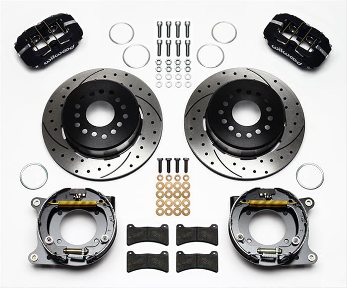 Wilwood Disc Brakes Wilwood Forged DynaPro Low-Profile Rear Parking Brake Kits 140-11405-D Autofit
