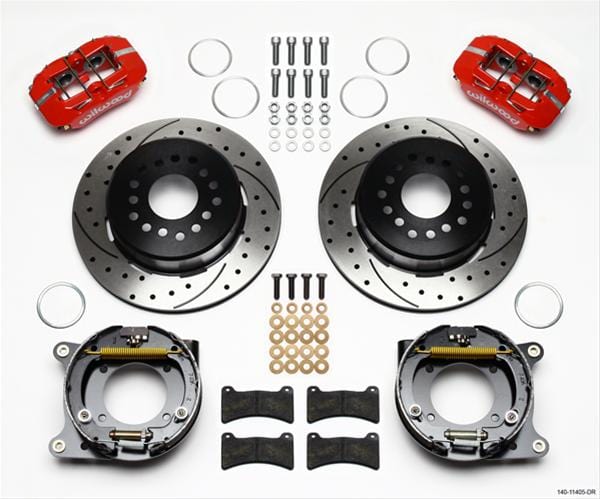 Wilwood Disc Brakes Wilwood Forged DynaPro Low-Profile Rear Parking Brake Kits 140-11405-DR Autofit