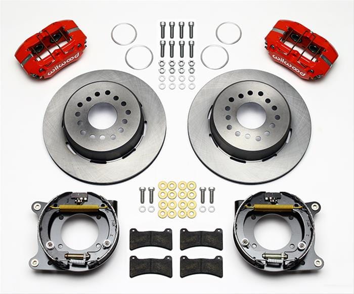 Wilwood Disc Brakes Wilwood Forged DynaPro Low-Profile Rear Parking Brake Kits 140-11827-R Autofit