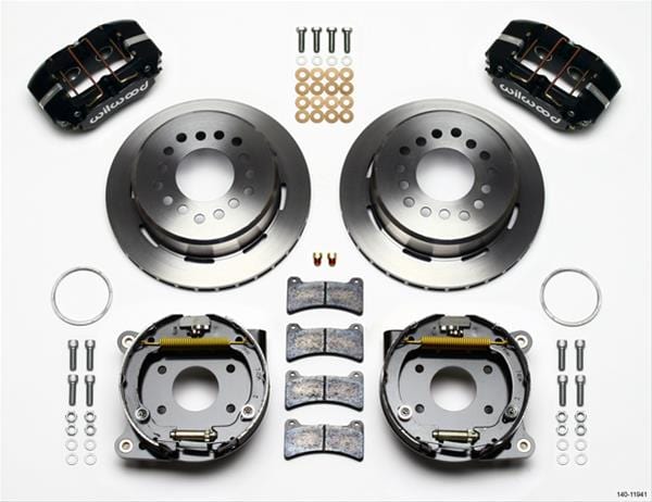 Wilwood Disc Brakes Wilwood Forged DynaPro Low-Profile Rear Parking Brake Kits 140-11941 Autofit