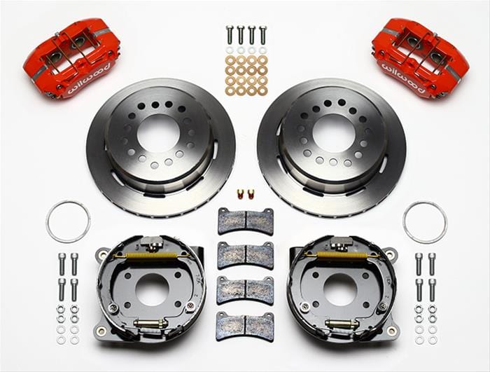 Wilwood Disc Brakes Wilwood Forged DynaPro Low-Profile Rear Parking Brake Kits 140-11941-R Autofit