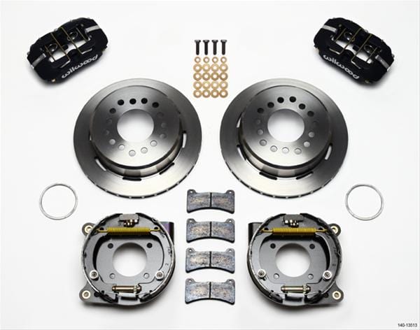 Wilwood Disc Brakes Wilwood Forged DynaPro Low-Profile Rear Parking Brake Kits 140-13513 Autofit