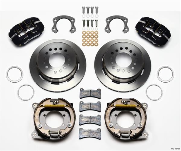 Wilwood Disc Brakes Wilwood Forged DynaPro Low-Profile Rear Parking Brake Kits 140-13724 Autofit