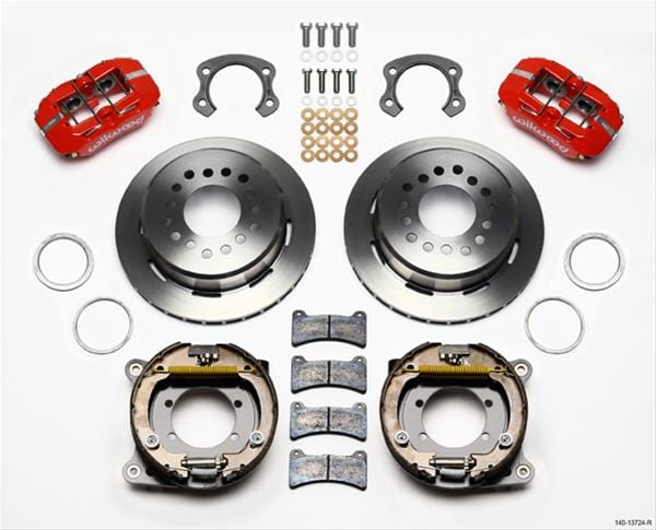 Wilwood Disc Brakes Wilwood Forged DynaPro Low-Profile Rear Parking Brake Kits 140-13724-R Autofit