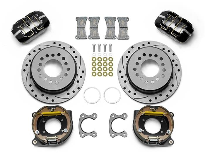 Wilwood Disc Brakes Wilwood Forged DynaPro Low-Profile Rear Parking Brake Kits 140-15604-D Autofit