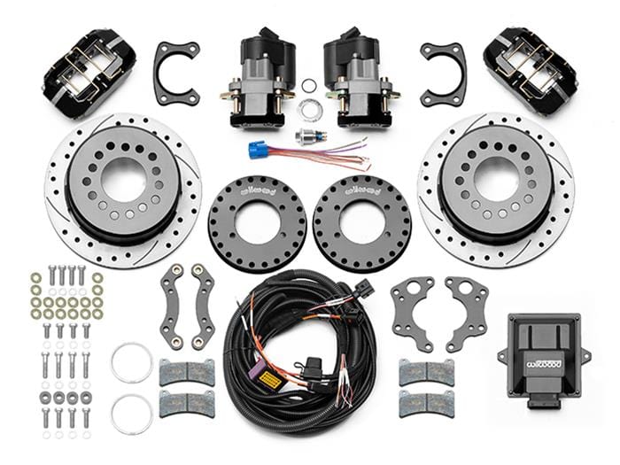 Wilwood Disc Brakes Wilwood Forged DynaPro Low-Profile Rear Parking Brake Kits 140-15842-D Autofit