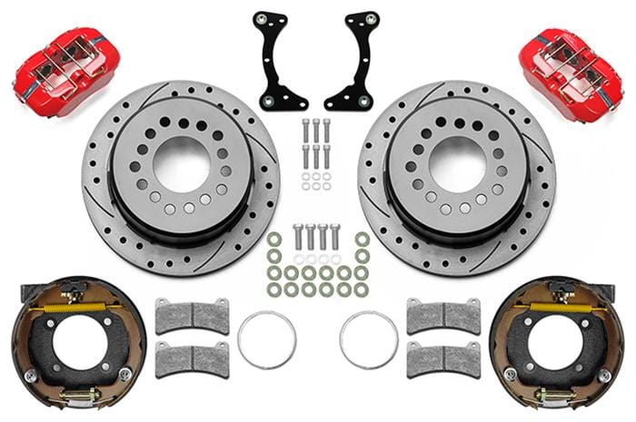Wilwood Disc Brakes Wilwood Forged DynaPro Low-Profile Rear Parking Brake Kits 140-16406-DR Autofit