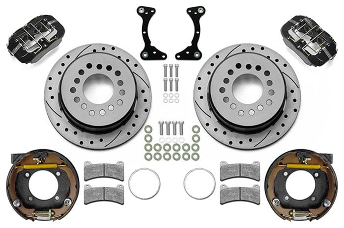 Wilwood Disc Brakes Wilwood Forged DynaPro Low-Profile Rear Parking Brake Kits 140-16444-D Autofit