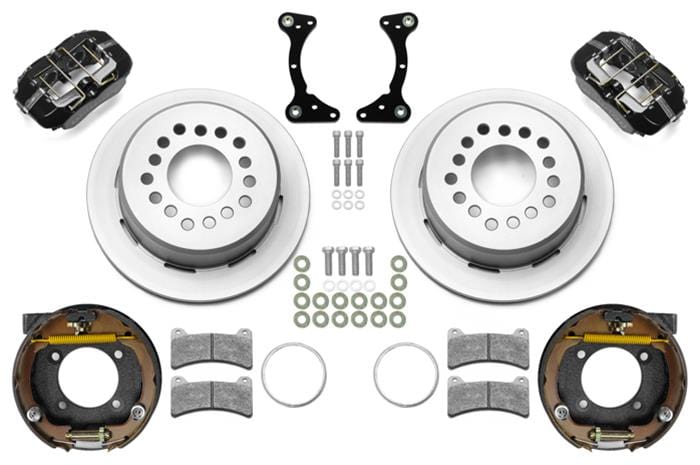 Wilwood Disc Brakes Wilwood Forged DynaPro Low-Profile Rear Parking Brake Kits 140-16988 Autofit