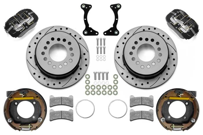 Wilwood Disc Brakes Wilwood Forged DynaPro Low-Profile Rear Parking Brake Kits 140-16988-D Autofit