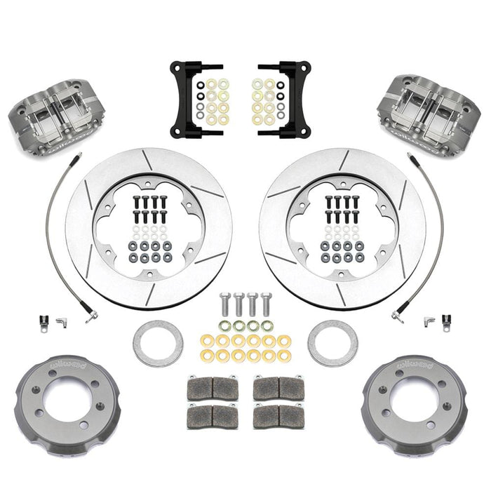 Wilwood Disc Brakes Wilwood Forged Narrow DynaPro Big Brake Front Brake Kits 140-17362 Autofit