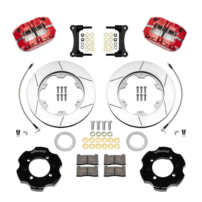 Wilwood Disc Brakes Wilwood Forged Narrow DynaPro Big Brake Front Brake Kits 140-17363-R Autofit