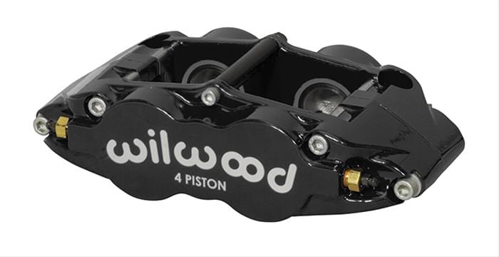 Wilwood Disc Brakes Wilwood Forged Narrow Superlite 4 Dust Seal Radial Mount Calipers 120-14439-BK Autofit