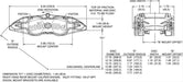 Wilwood Disc Brakes Wilwood Forged Narrow Superlite 4 Radial Mount Calipers 120-11783-BK Autofit