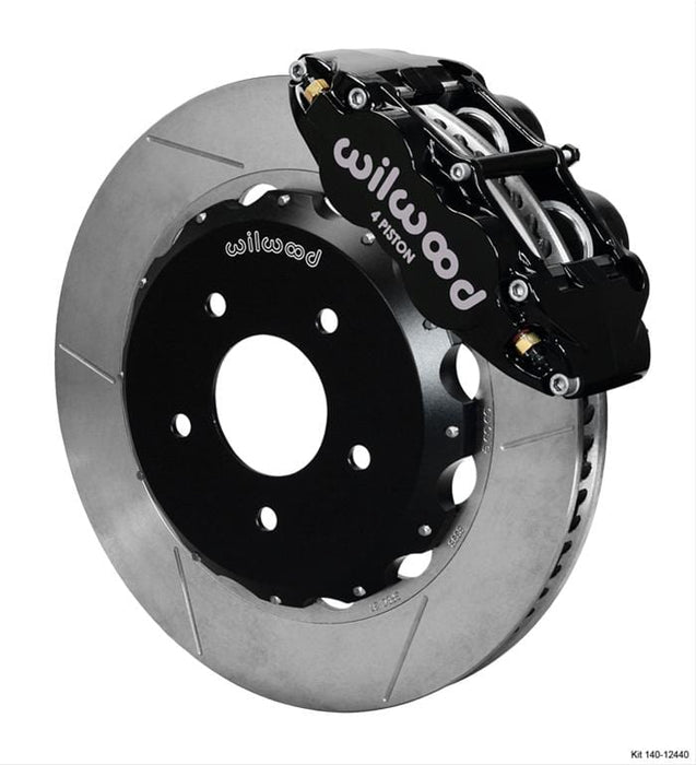 Wilwood Disc Brakes Wilwood Forged Narrow Superlite 4R Big Brake Front Brake Kits 140-12440 Autofit