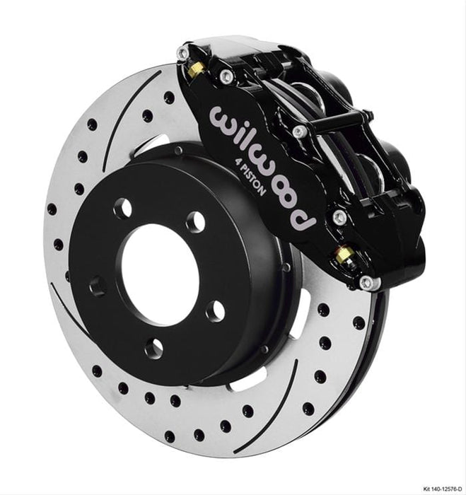 Wilwood Disc Brakes Wilwood Forged Narrow Superlite 4R Big Brake Front Brake Kits 140-12576-D Autofit