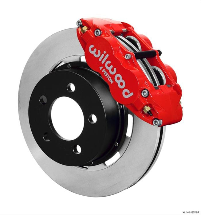 Wilwood Disc Brakes Wilwood Forged Narrow Superlite 4R Big Brake Front Brake Kits 140-12576-R Autofit