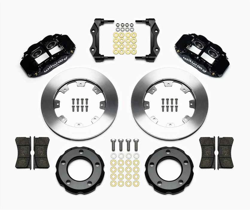 Wilwood Disc Brakes Wilwood Forged Narrow Superlite 4R Big Brake Front Brake Kits 140-12613 Autofit