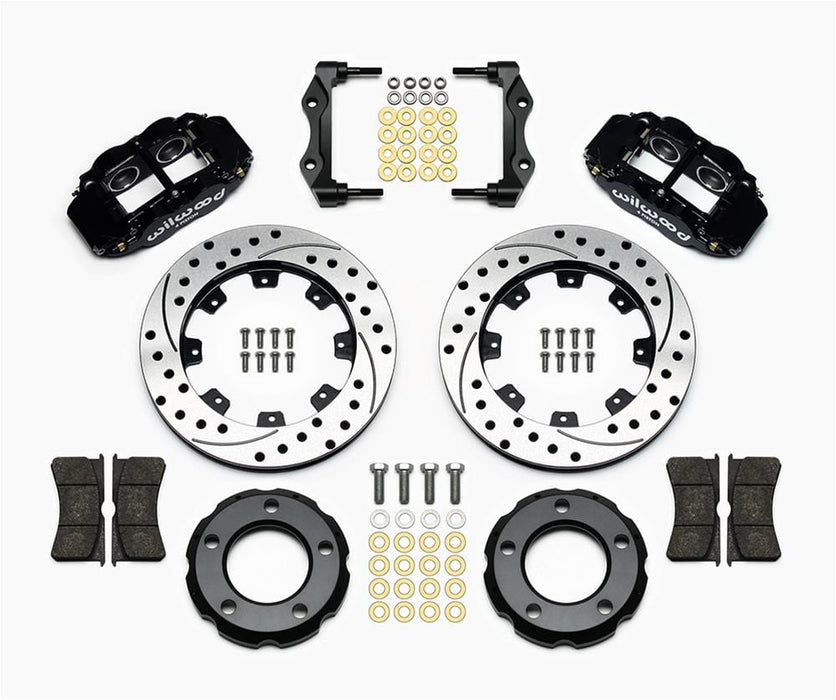 Wilwood Disc Brakes Wilwood Forged Narrow Superlite 4R Big Brake Front Brake Kits 140-12613-D Autofit