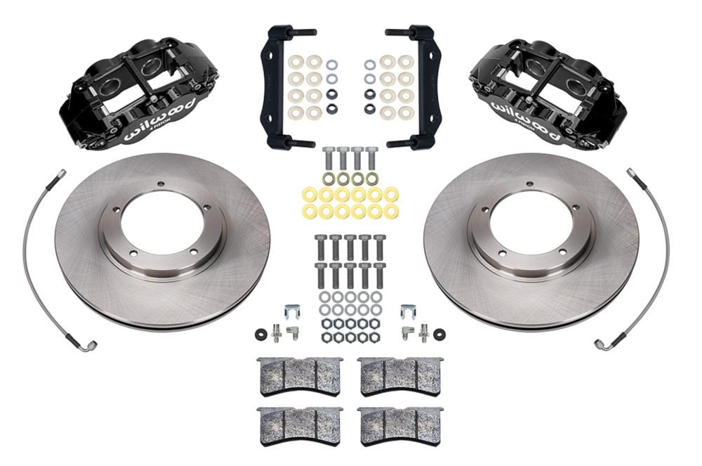 Wilwood Disc Brakes Wilwood Forged Narrow Superlite 4R Big Brake Front Brake Kits 140-16679 Autofit