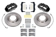 Wilwood Disc Brakes Wilwood Forged Narrow Superlite 4R Big Brake Front Brake Kits 140-16679 Autofit