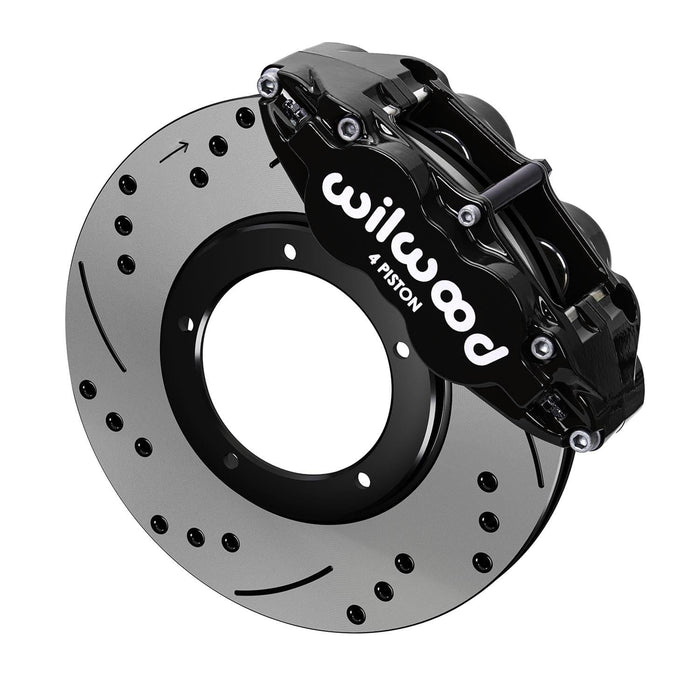 Wilwood Disc Brakes Wilwood Forged Narrow Superlite 4R Big Brake Front Brake Kits 140-16679-D Autofit