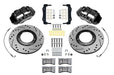 Wilwood Disc Brakes Wilwood Forged Narrow Superlite 4R Big Brake Front Brake Kits 140-16679-D Autofit