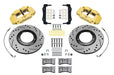 Wilwood Disc Brakes Wilwood Forged Narrow Superlite 4R Big Brake Front Brake Kits 140-16679-DY Autofit