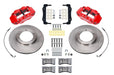 Wilwood Disc Brakes Wilwood Forged Narrow Superlite 4R Big Brake Front Brake Kits 140-16679-R Autofit