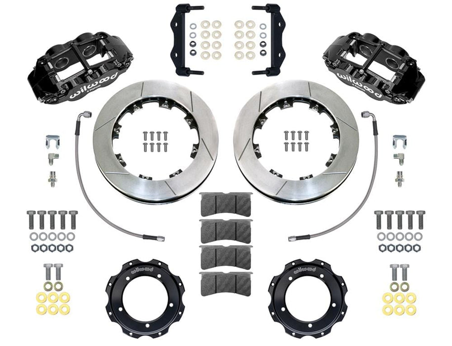 Wilwood Disc Brakes Wilwood Forged Narrow Superlite 4R Big Brake Front Brake Kits 140-16937 Autofit