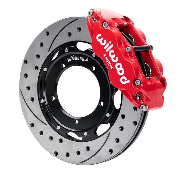 Wilwood Disc Brakes Wilwood Forged Narrow Superlite 4R Big Brake Front Brake Kits 140-16937-DR Autofit