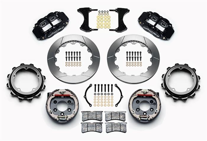 Wilwood Disc Brakes Wilwood Forged Narrow Superlite 4R Big Brake Rear Brake Kits 140-12435 Autofit