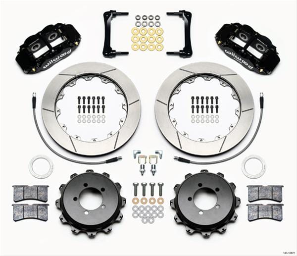 Wilwood Disc Brakes Wilwood Forged Narrow Superlite 4R Big Brake Rear Brake Kits 140-12871 Autofit