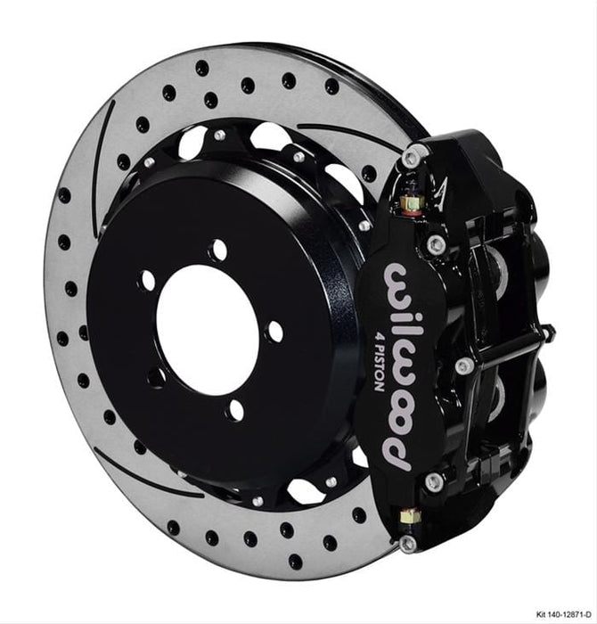 Wilwood Disc Brakes Wilwood Forged Narrow Superlite 4R Big Brake Rear Brake Kits 140-12871-D Autofit