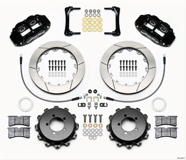 Wilwood Disc Brakes Wilwood Forged Narrow Superlite 4R Big Brake Rear Brake Kits 140-12877 Autofit