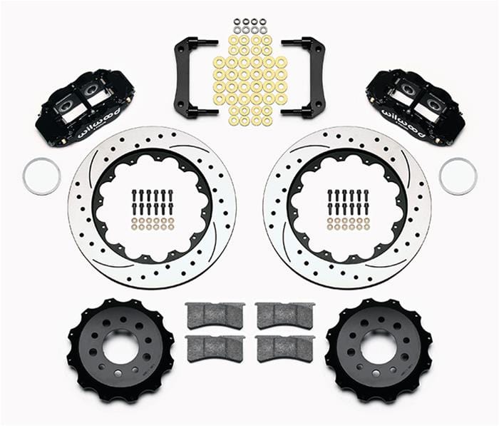 Wilwood Disc Brakes Wilwood Forged Narrow Superlite 4R Big Brake Rear Brake Kits 140-13648-D Autofit