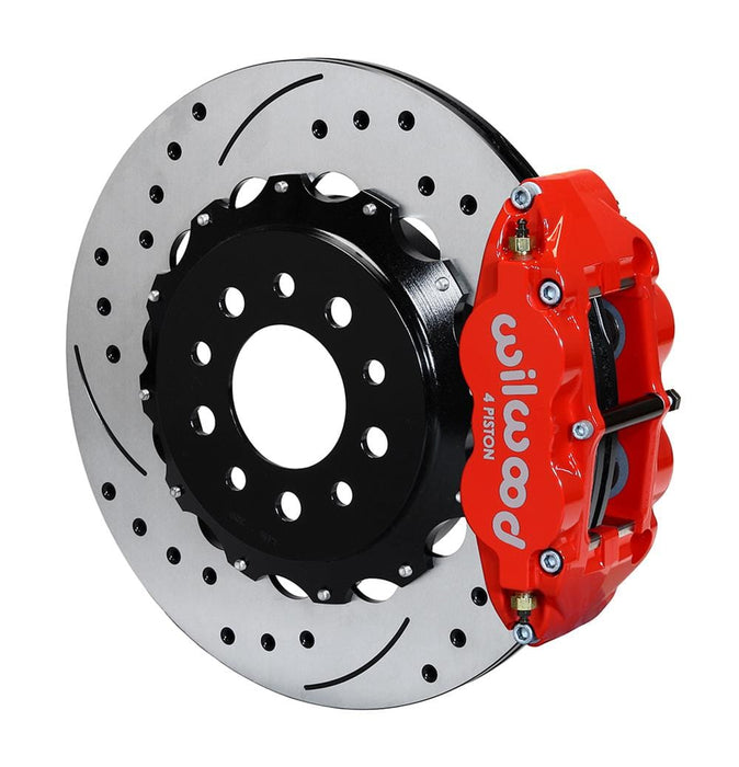 Wilwood Disc Brakes Wilwood Forged Narrow Superlite 4R Big Brake Rear Brake Kits 140-13648-DR Autofit