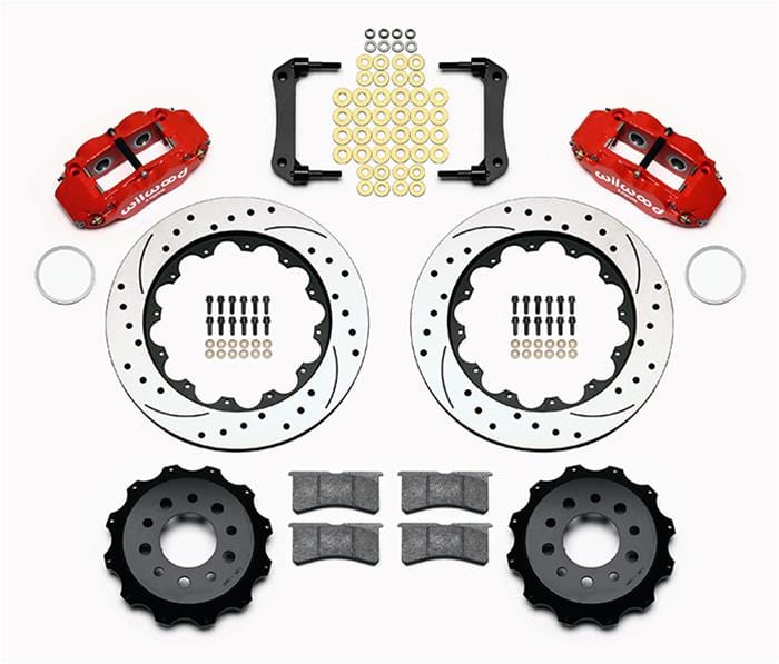 Wilwood Disc Brakes Wilwood Forged Narrow Superlite 4R Big Brake Rear Brake Kits 140-13648-DR Autofit